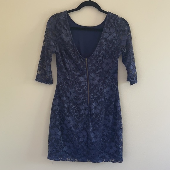 Beautiful Blue Lace Dress!! - Picture 2 of 5